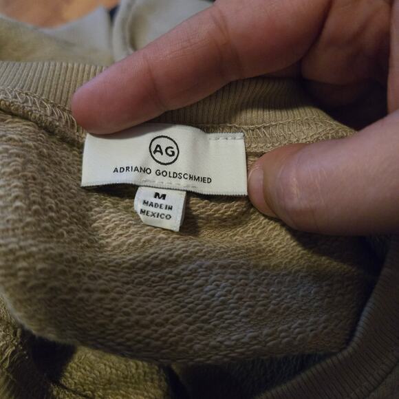 AG Adriano Goldschmied Men’s Chai Latte Crew Sweatshirt Medium - Picture 3 of 9